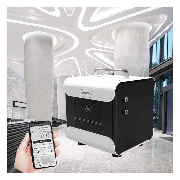 New Update Large Space Wifi Control Oil Aroma Diffuser with HVAC Air Machine Aroma Oil Scent Diffuser for Hotel Lobby Commercial
