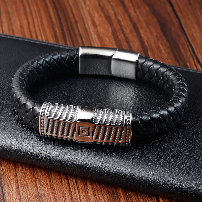 good works leather bracelet