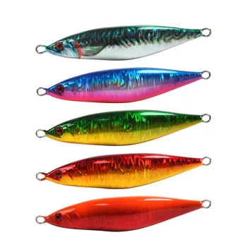Slow Jigging Metal Lure UV Luminous 3D Painting Sea Fishing Hard Bait for River & Lake 160g 200g – Metal Jig – view 3