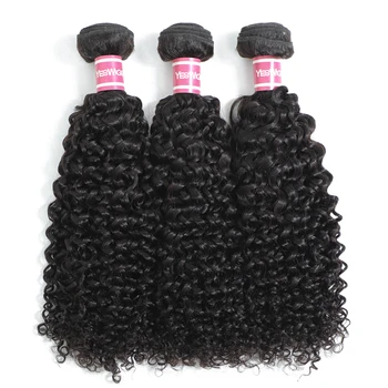 Unprocessed Long Curly Hair On Sale Factory Vendor Indian Cuticle Aligned Kinky Curly Human Hair Double Weft Bundle Extensions