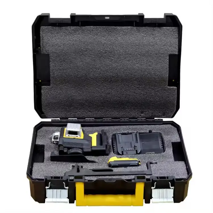 JSD Industrial Grade 4D Green Laser Level 12 Lines Rotary Laser Measuring Tool DIY Cross Line Laser Level at Discounted Price