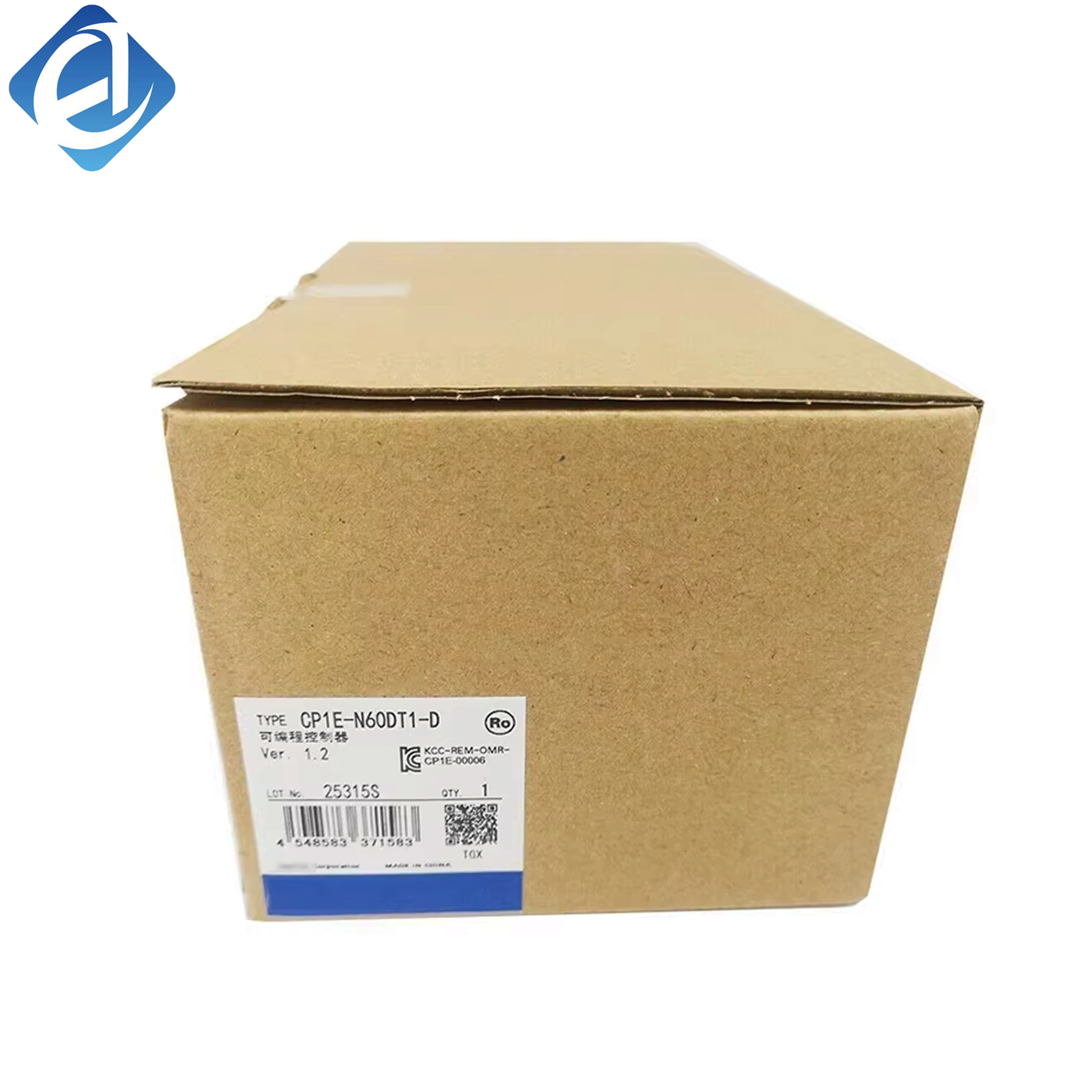 Ny original Omron CP1E-serie med høj kapacitet i kompakt udformning. 60 I/O-punkter, transistorudgang, jævnstrømsforsyning, hurtig databehandling og omfattende styringsinstruktioner. Stabil drift med praktisk kommunikation. Anvendes bredt i mellemstore og små automatiseringsanlæg