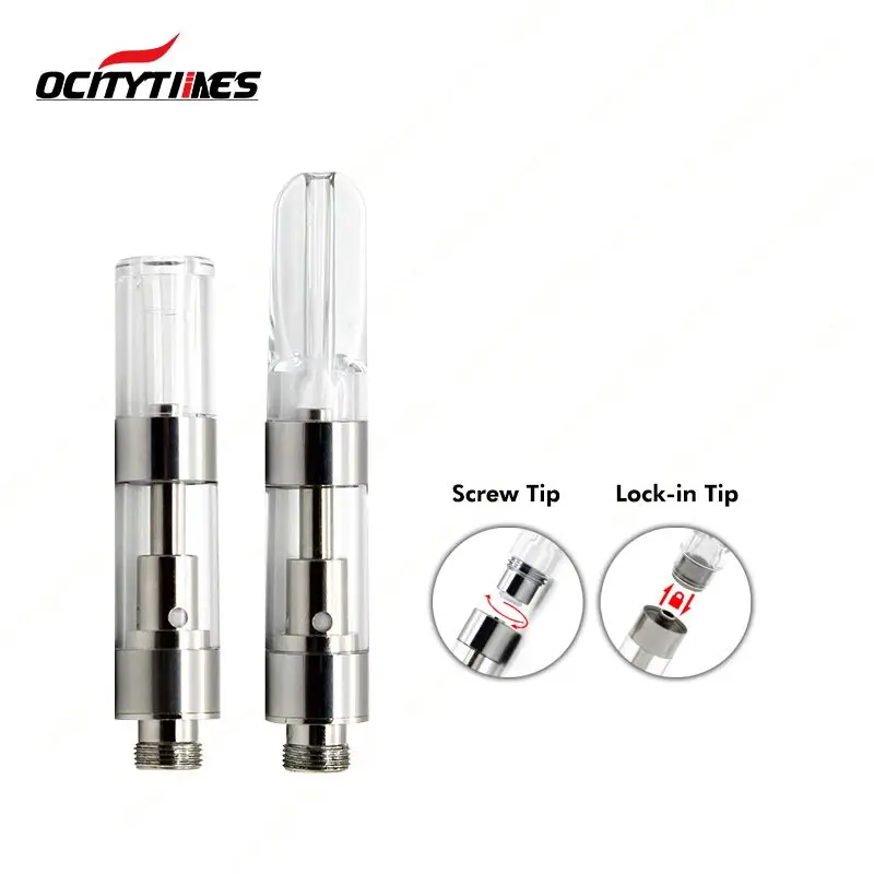 Lock-in tip cbd cartridge wholesale cbd vaporizer 510 cartridges 1.0ml fast shipping