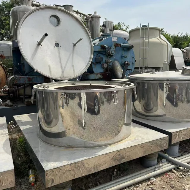 Stainless steel 1250 type plate centrifuge dehydration solid-liquid separation equipment