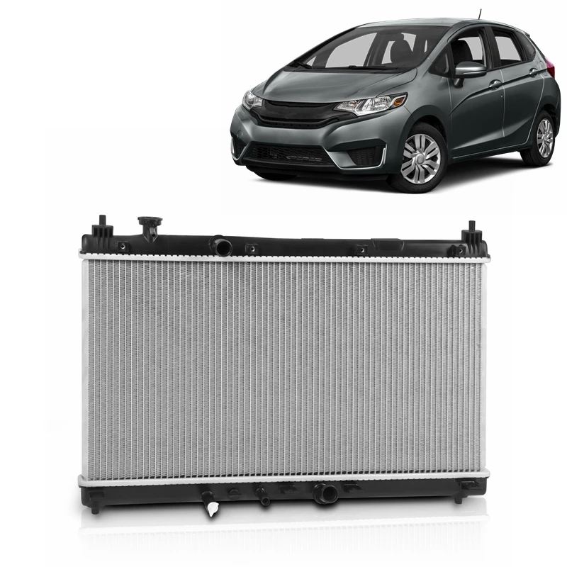 car parts replacement new aluminum cooling radiator for Honda Fit Jazz CITY 2015 2016 2017 2018 2019