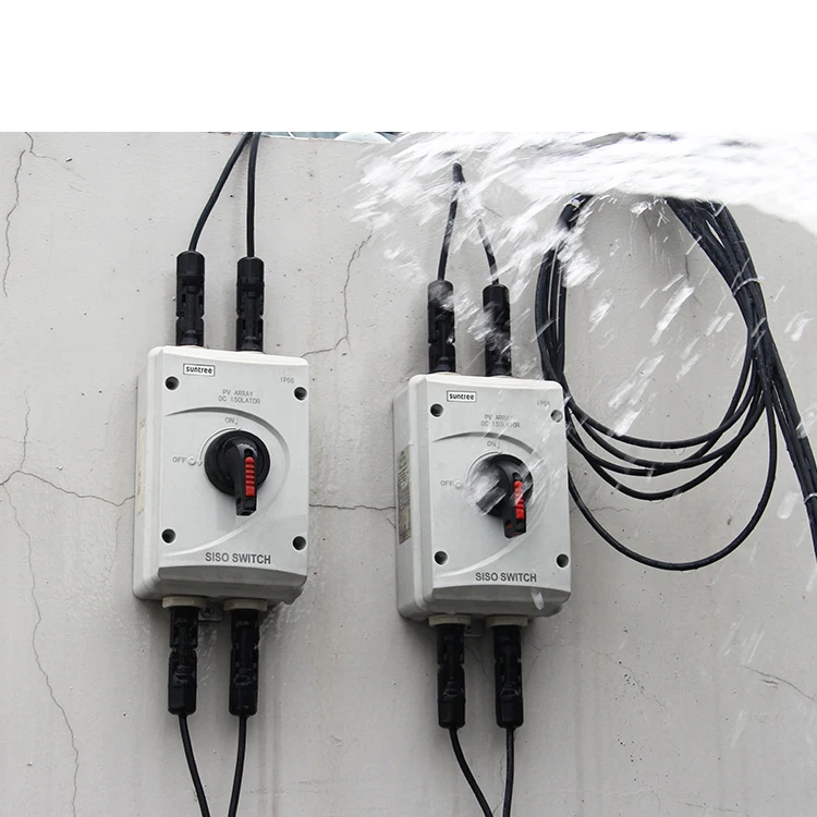 1000VDC Disconnect Switch for Pv System Suntree IP66 Dc Disconnect Switch Waterproof Disconnect Switch