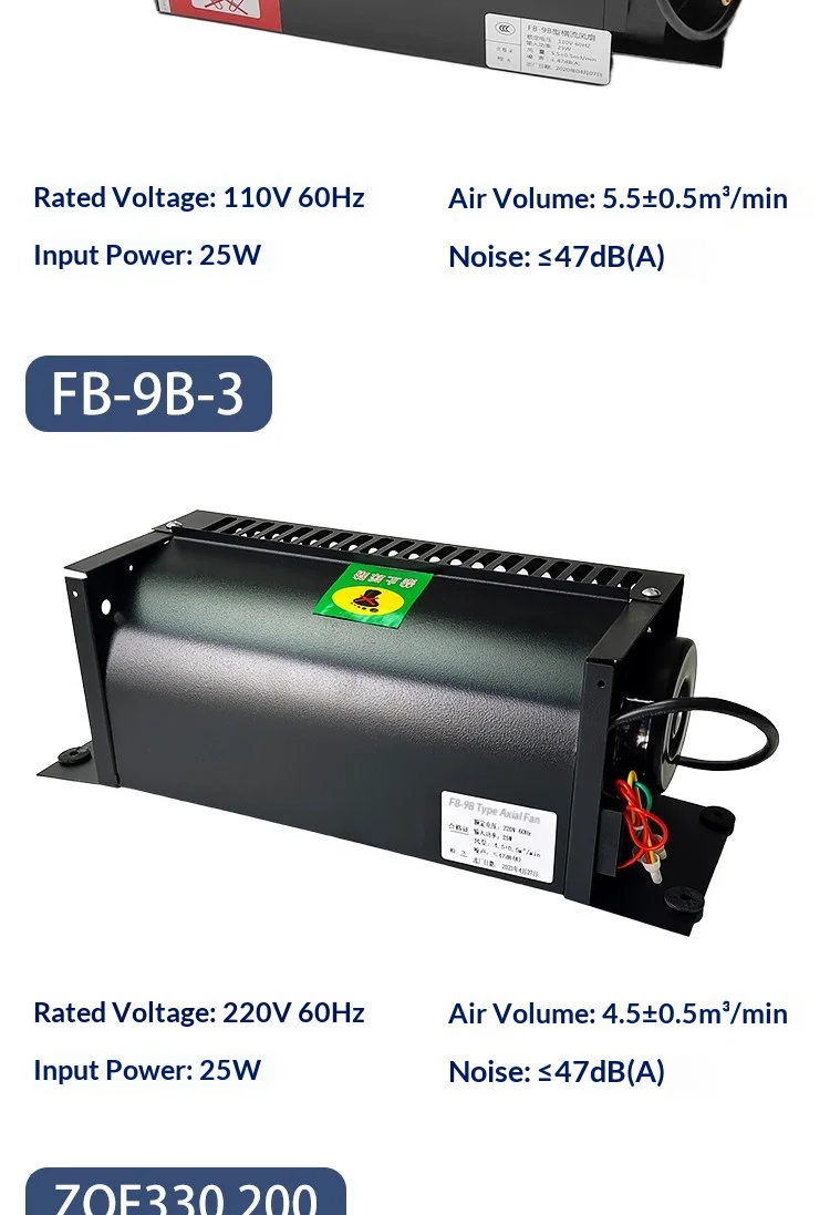 Cross Flow Fan, FB-9B, Roof, KONE, 1042B - detail 10