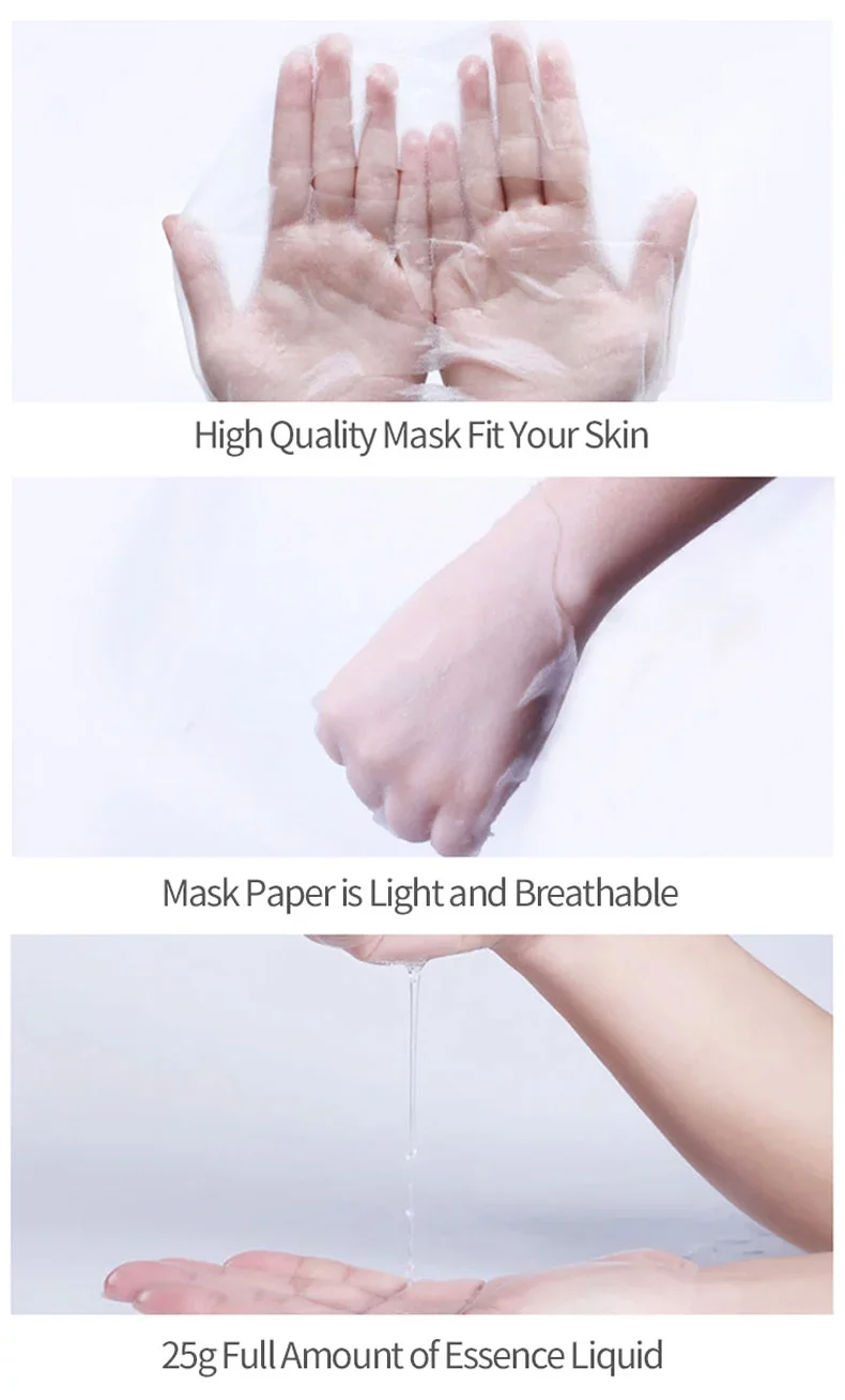 Disaar face sheet mask Whitening Facial Mask Organic Moisturizing Vitamin C Multi Skin Face Mask