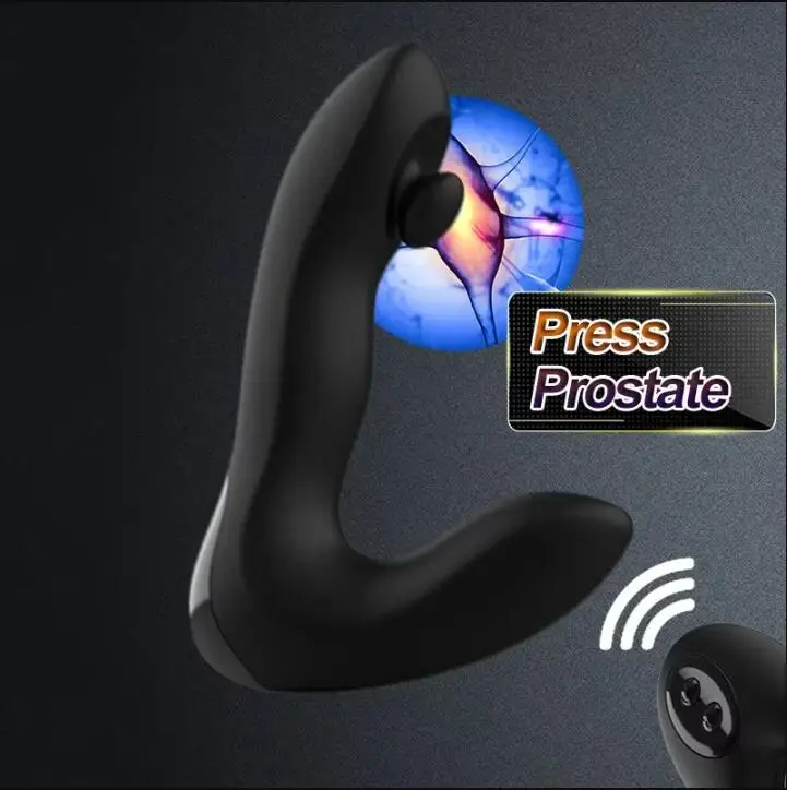 Vibratore anale con simulazione di dita, massaggiatore per la prostata, plug anale, stimolazione del punto G, telecomando, giocattoli sessuali per adulti per uomini_voghion.com