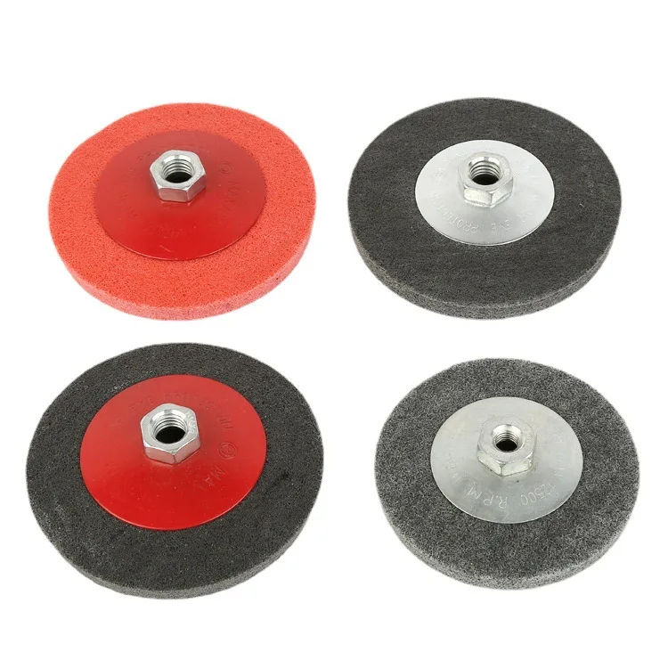 Плоские волоконные диски, плоские волоконные нетканые колеса, угловая полировка, нейлоновые волоконные диски, оптовая продажа абразивных материалов от производителя