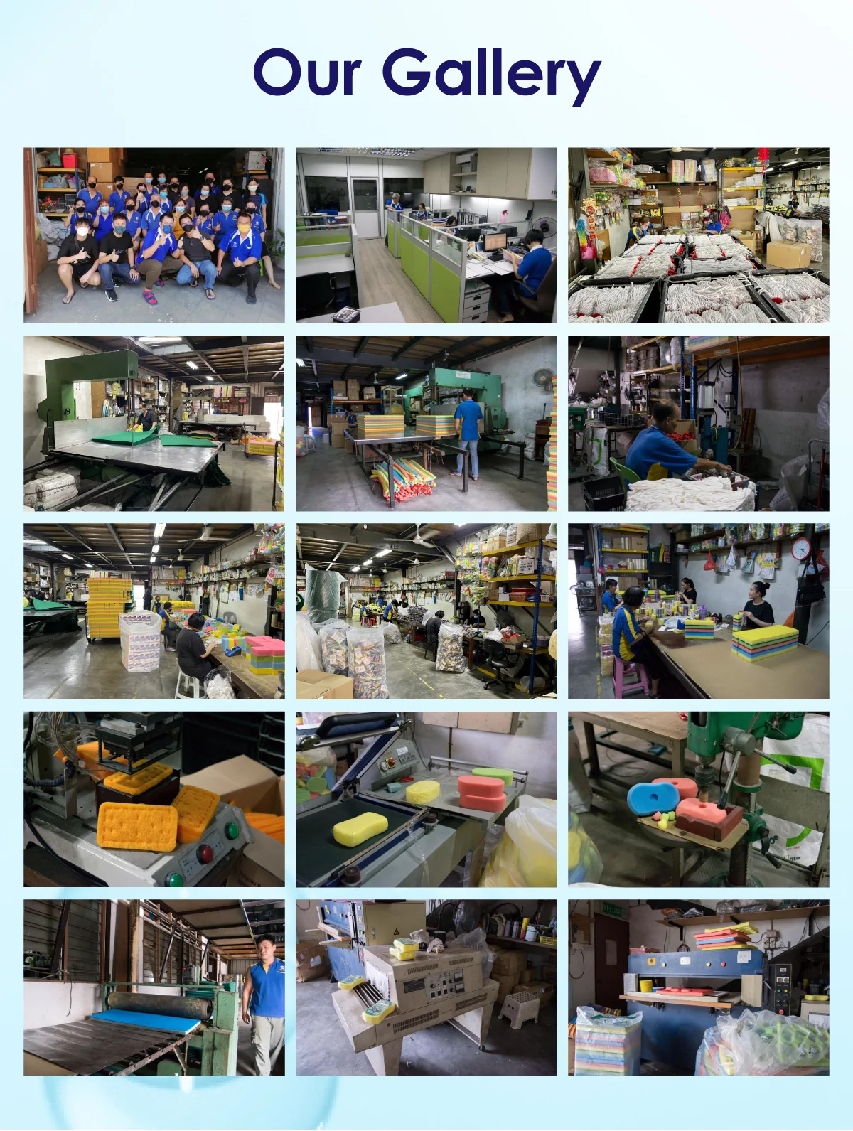 Heavy Duty Kitchen Sponge For Deep Scrubbing Antibacterial Kitchen