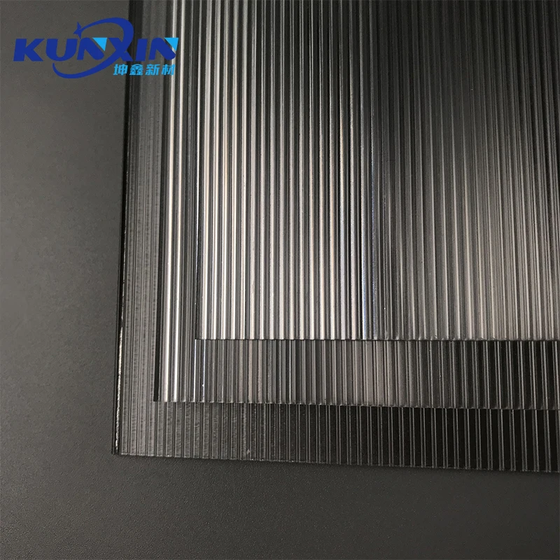 Square Plastic Prism Diffuser Plate Anti Static Acrylic Sheets Led Panel Light Diffuser Sheet