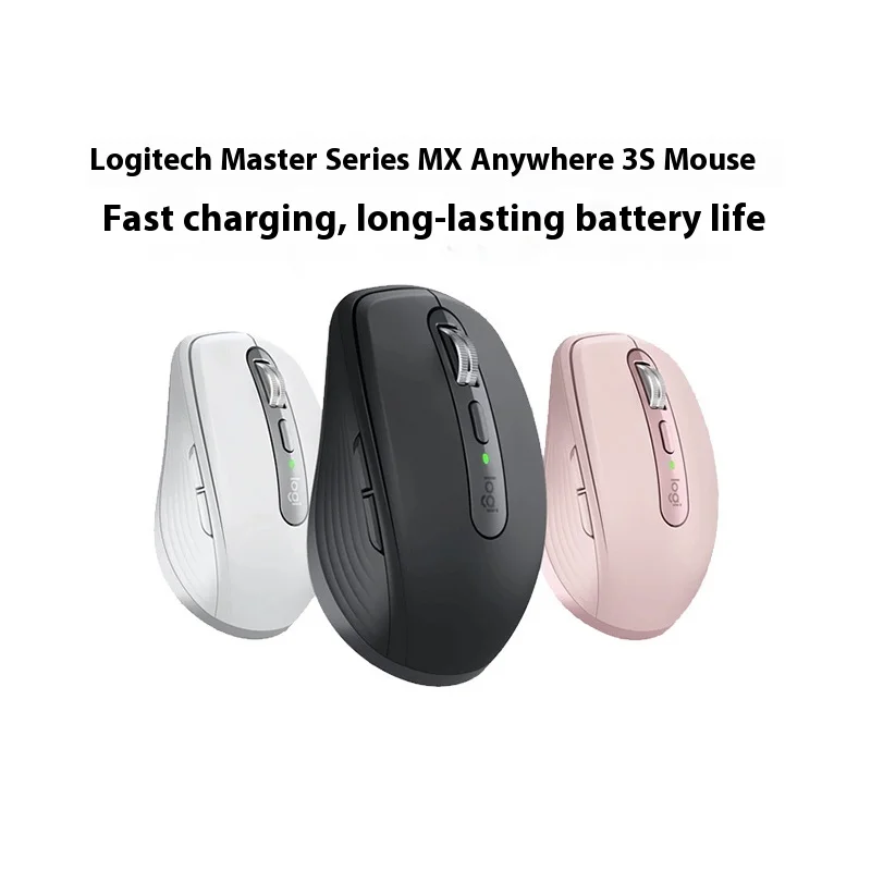Logitech MX Anywhere 3S Wireless Mouse 8000DPI MagSpeed SmartShift Office Mice Gaming Mo aperçu 2