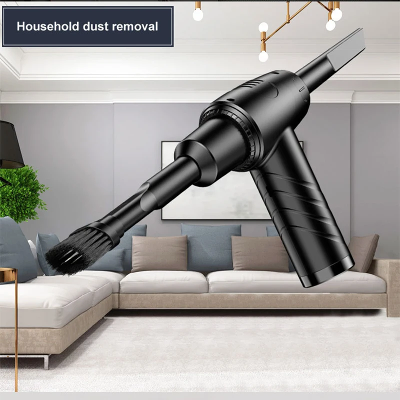 PCMOS 6000mAh Wireless Air Duster ABS Compressed Air Blower Computer Keyboard Camera Cleaning 55000 RPM Dry Vacuum Cleaner - view 5