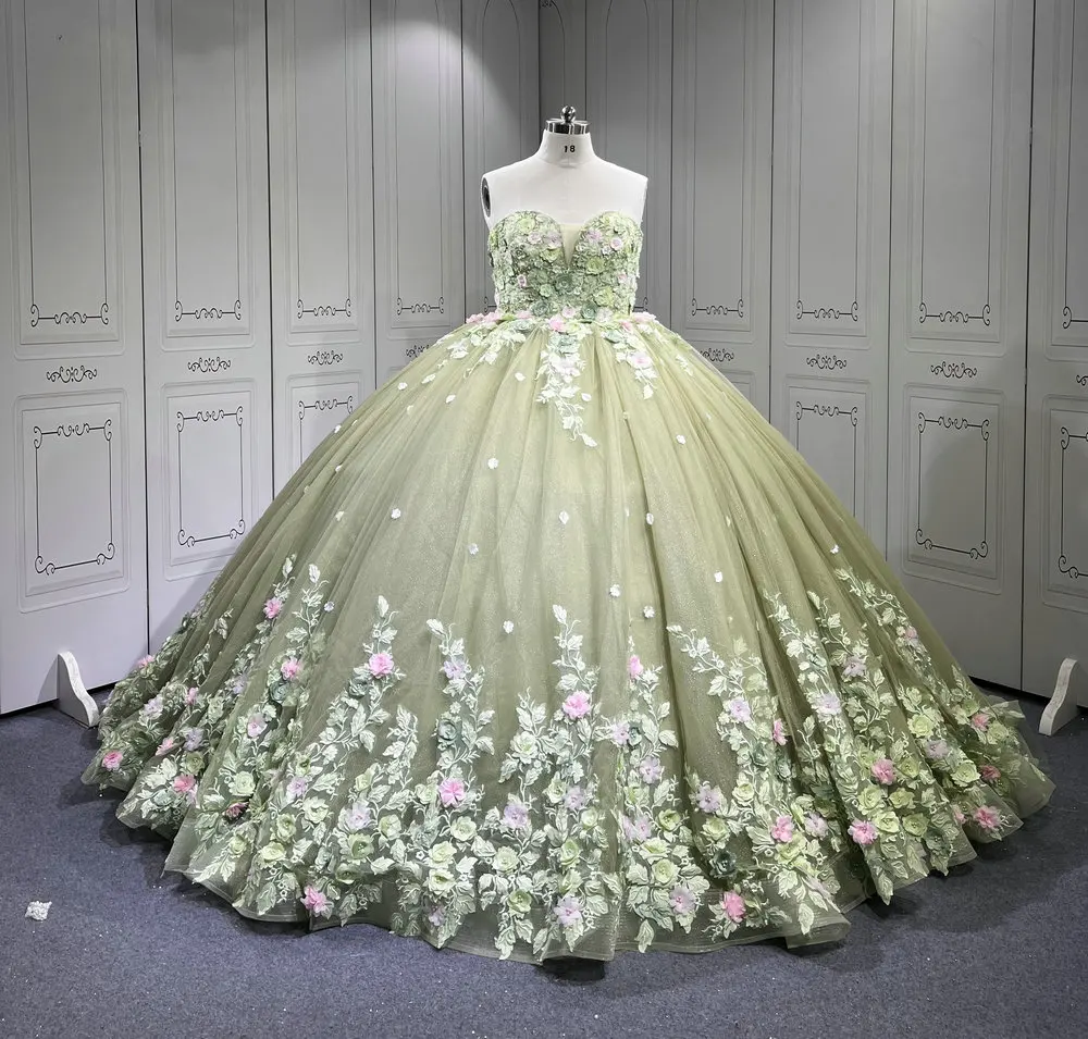 rachel green little black dress Sage Green Ball Gown Wedding Dresses Tulle Ruffle Sweet 16 Dress 22219 –  Viniodress
