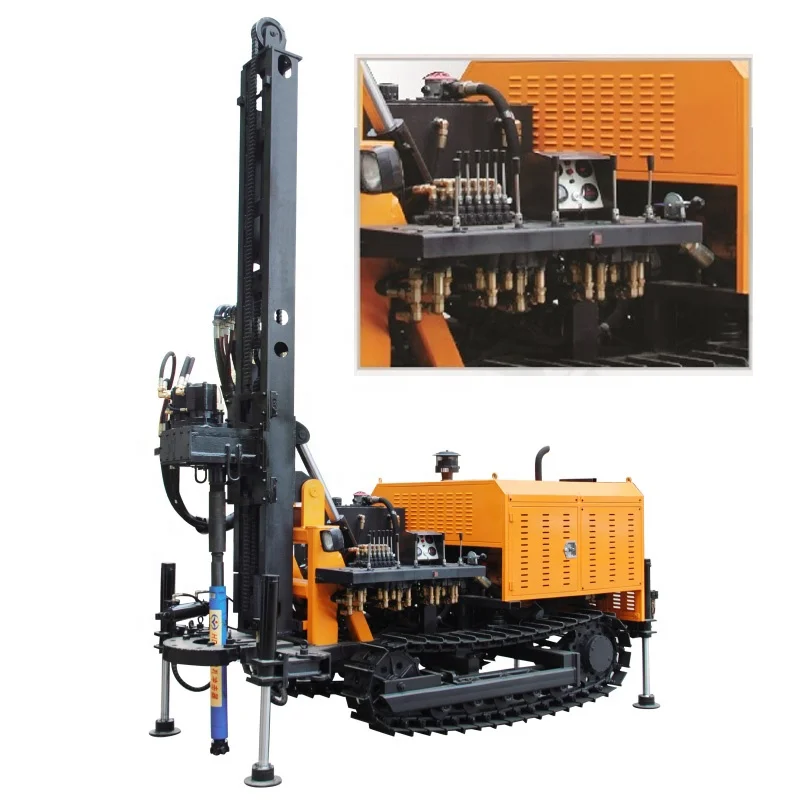 
 Kaishan brand KW180 Multifunctional Drill Rig of High quality Geothermal Water well drilling rig