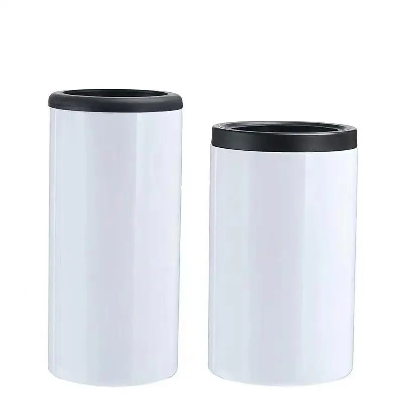 12oz Double Insulated Beer Can Cooler Stainless Steel Sublimation Can