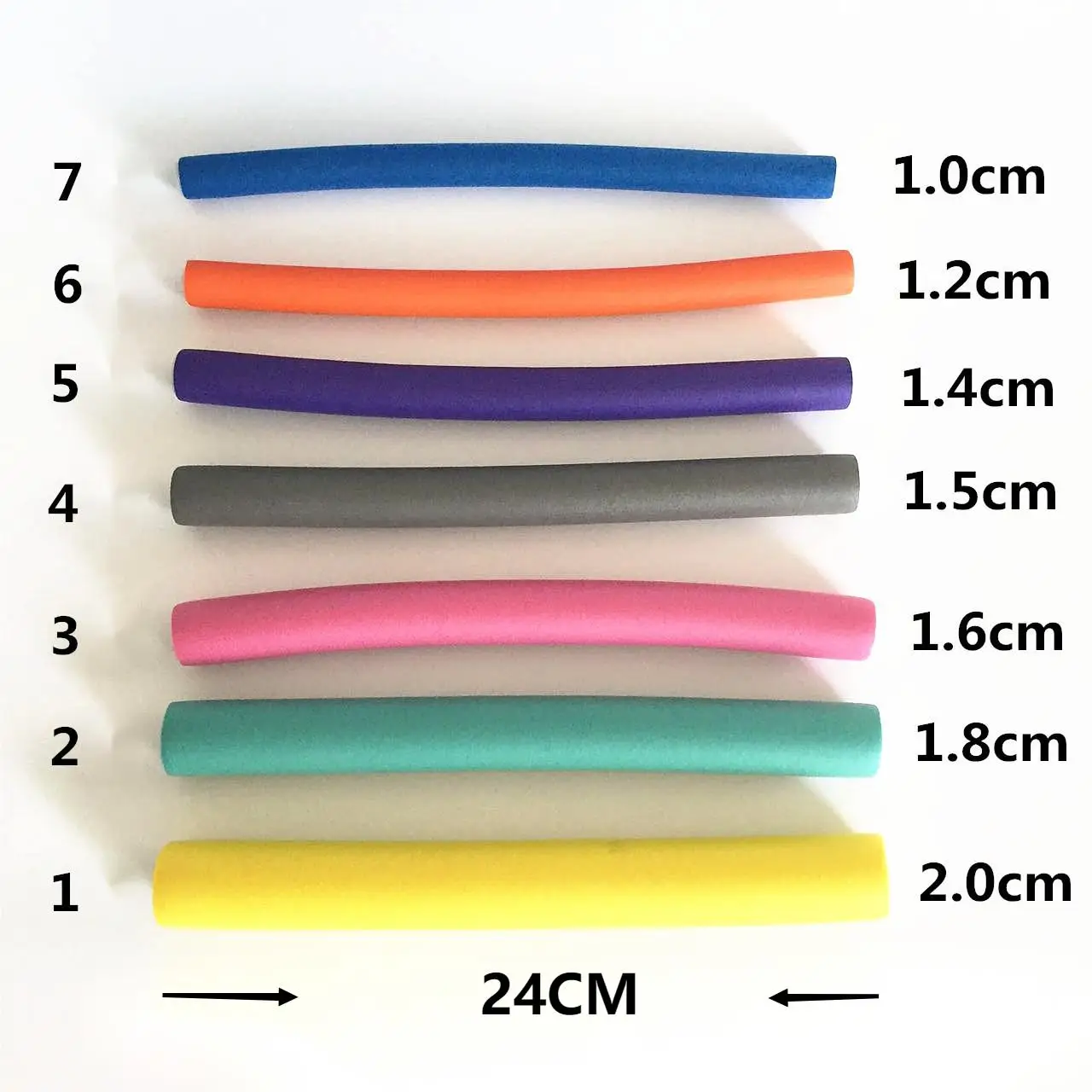 Twistflex Flexi Rods Foam Hair Curlers Styling Twist Curl Tools Buy