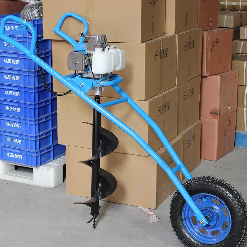 Садовые инструменты шнековый станок стоечный Бур для отверстий продажи бур 43cc 52cc мощные земляные буры