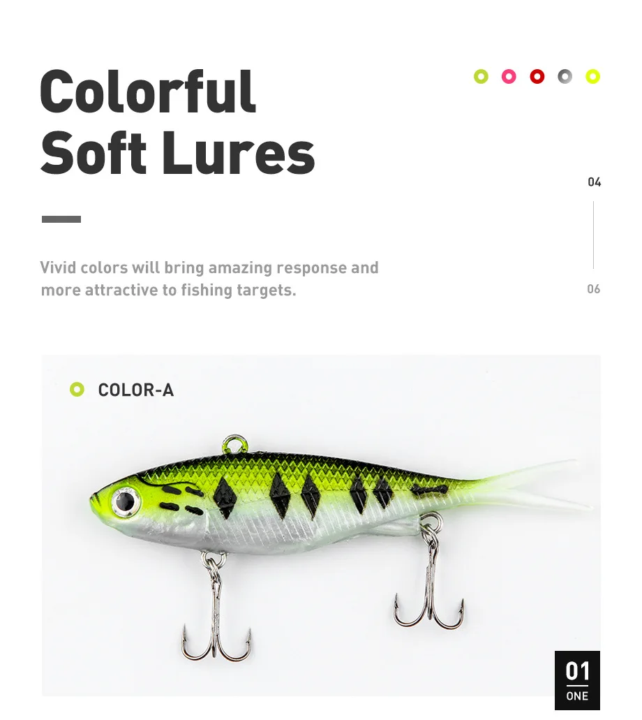 Hard Wired Soft Lure PVC Soft
