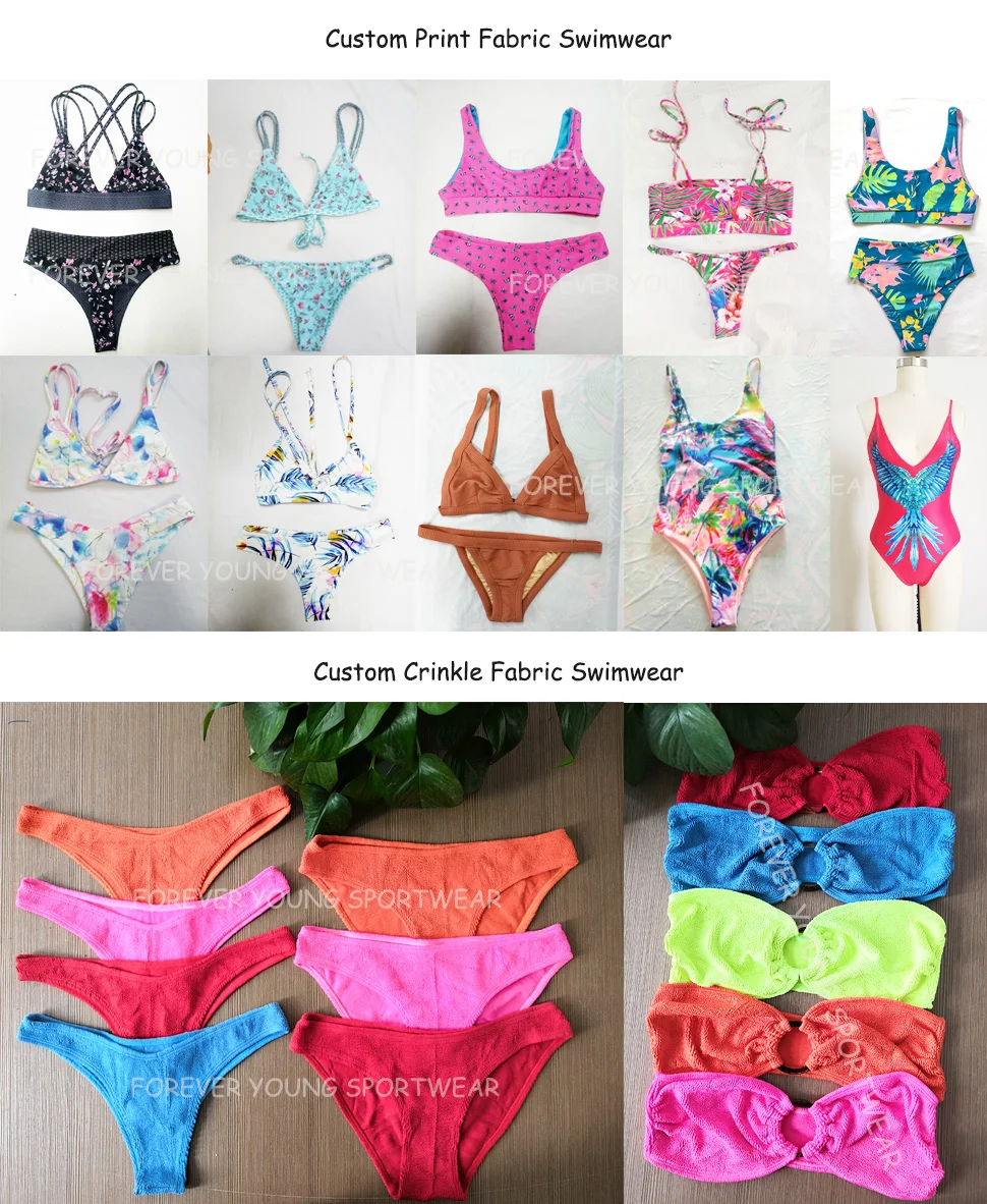 Custom Designed Brazilian Tassels Unlined Tiny Thong Swimwear for Women 2-Piece Set Washed Ready Ship Beachwear Side Back