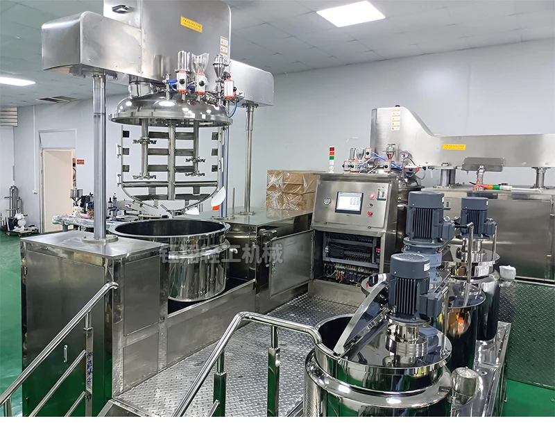 2023 горячая Распродажа вакуумный эмульгирующий гомогенизатор цена машина для изготовления зубной пасты