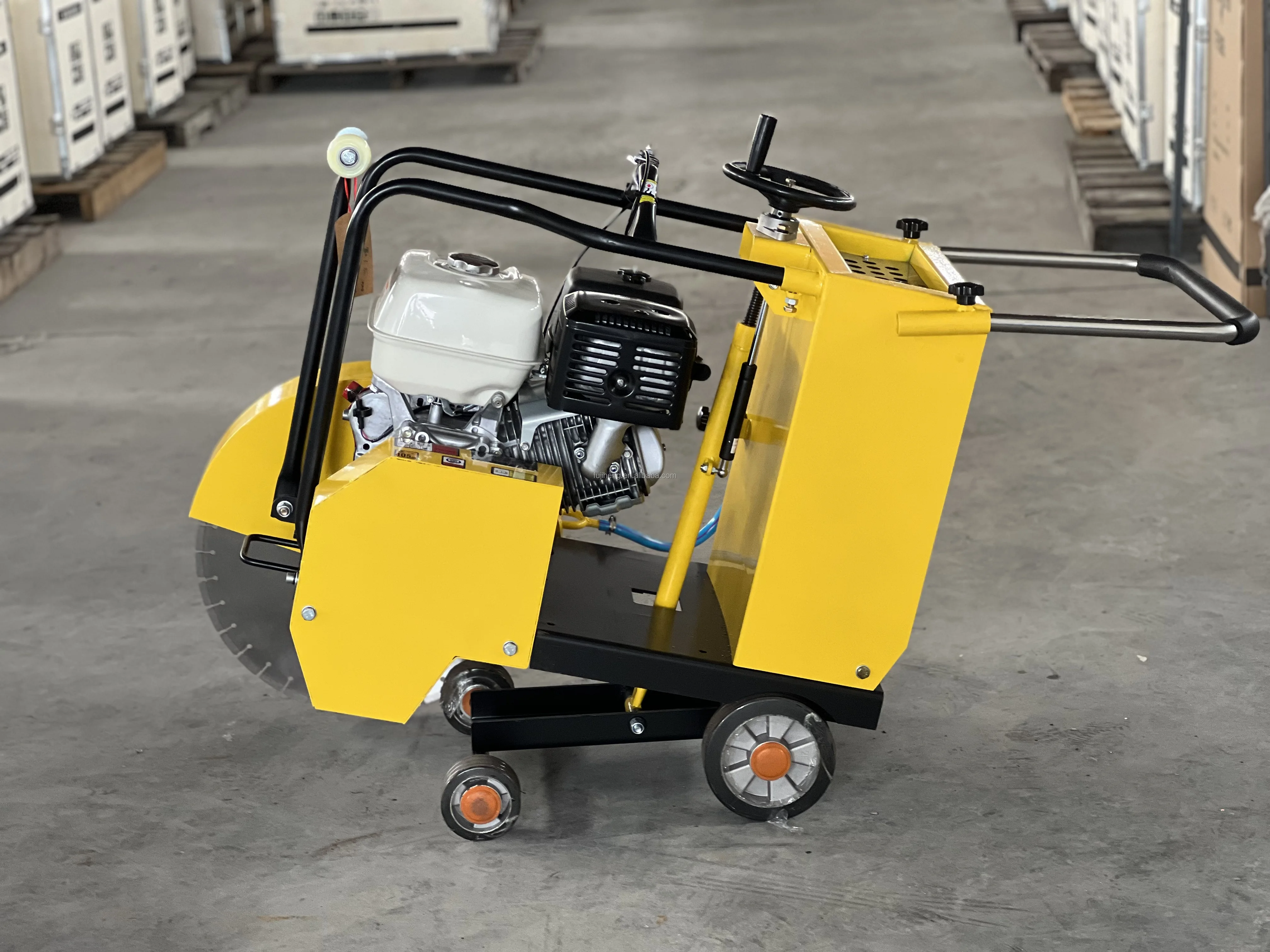 Factory price 15HP Gasoline Engine Powered Concrete Road Cutter Machine ...