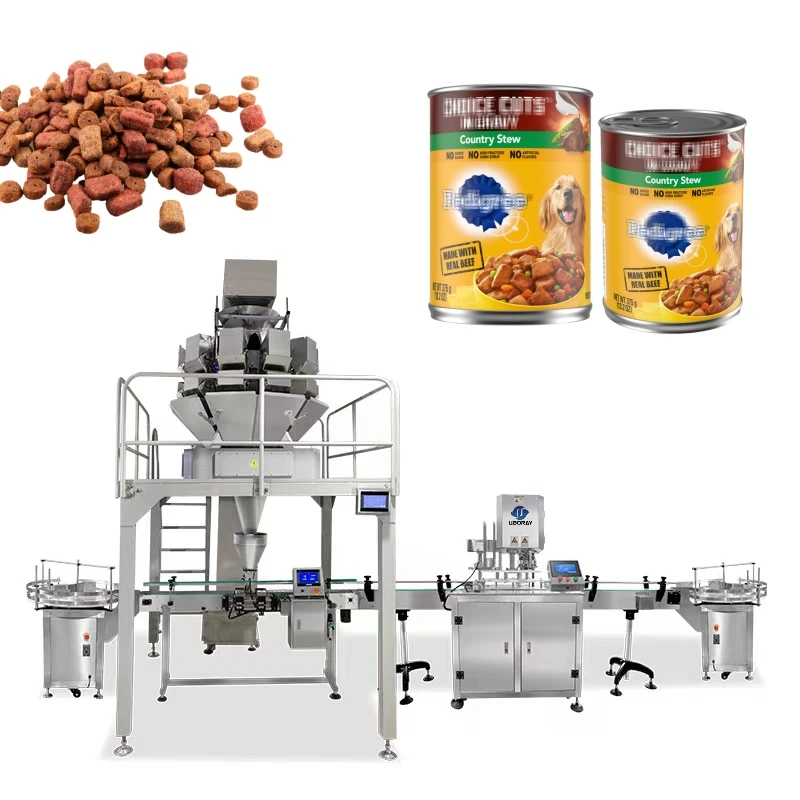 High Accuracy Automatic Weighing Packing Machine Pet Dog Food Treat Packing Machine Cat Food Sachet Cat Litter Packing Machine