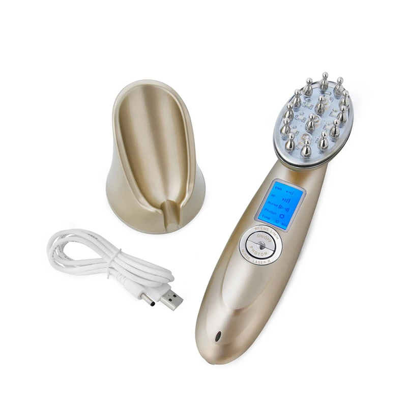 USB Charging Hair Growth Massage Laser Comb Red Light Therapy Laser Hair Regrowth Comb