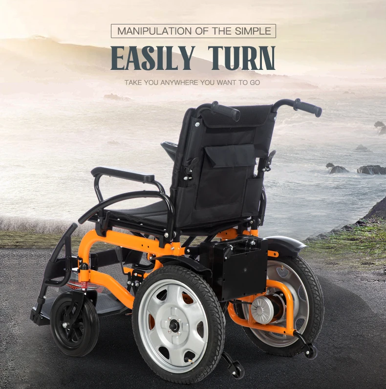 Cheapest Portable Folding Lightweight Power Wheelchair Motorized