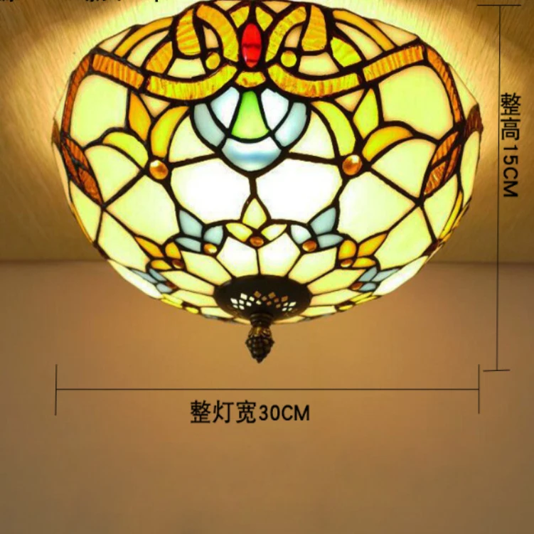 ティファニーローズブッシュ倒立ペンダントライトバー天井装飾クラブ