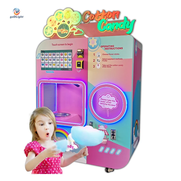 CT 606 Cotton Candy Machine - Fully Automatic Fun!