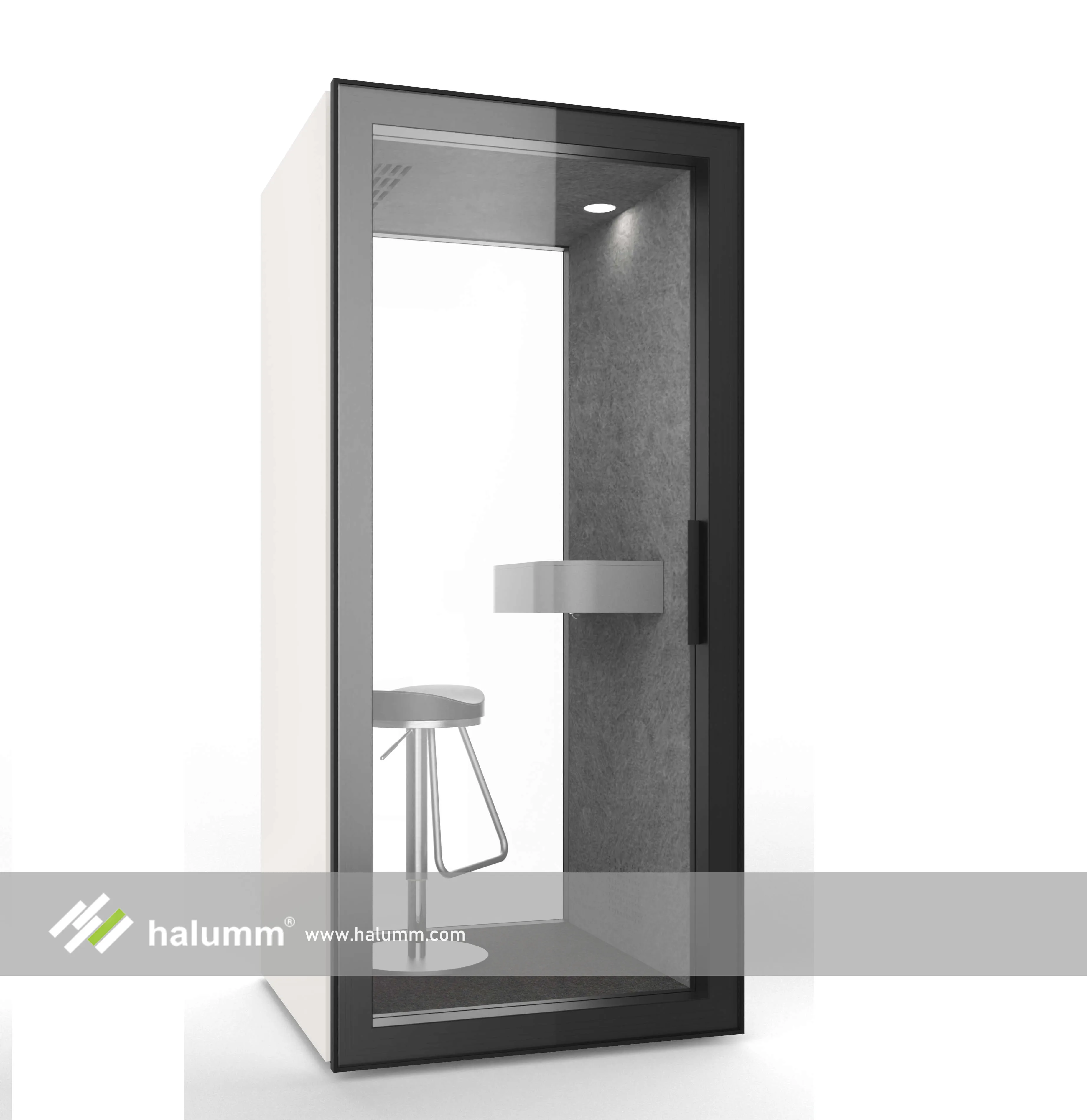 Halumm Halumm Prefab Telephone Booth Cube Office Meeting Pod Chat Room -  Buy Office Pod Price,Office Meeting Pod,Prefab Telephone Booth Product on  Alibaba.com