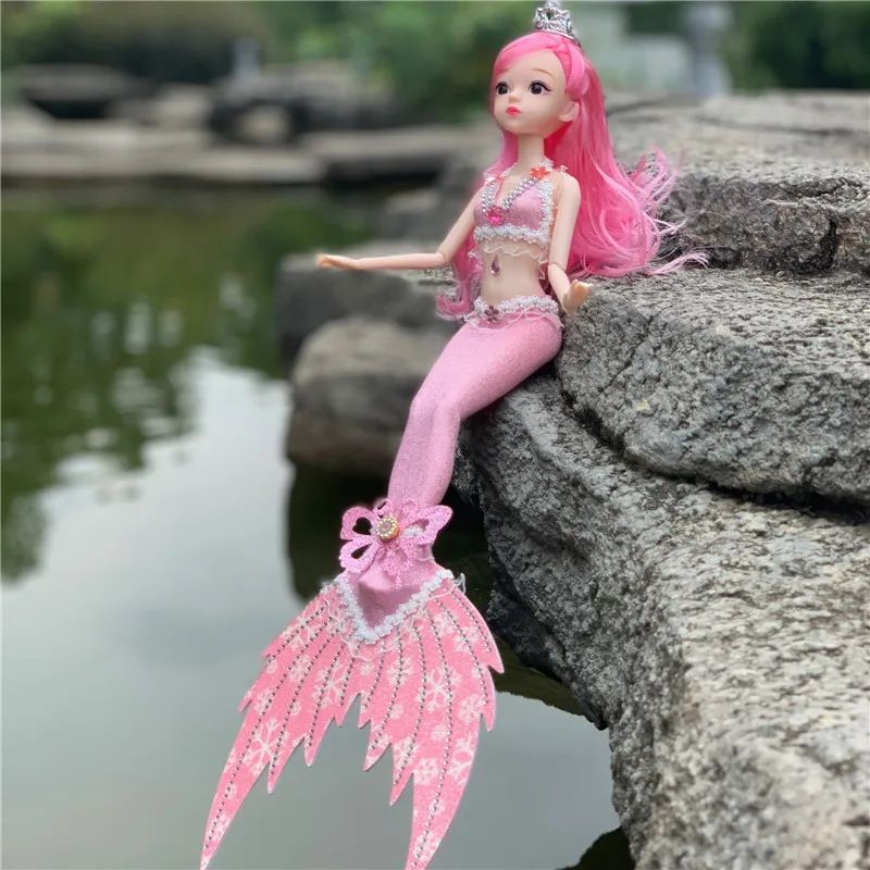 45cm Fashion Princess Birthday Gift - Mermaid Doll for Girls