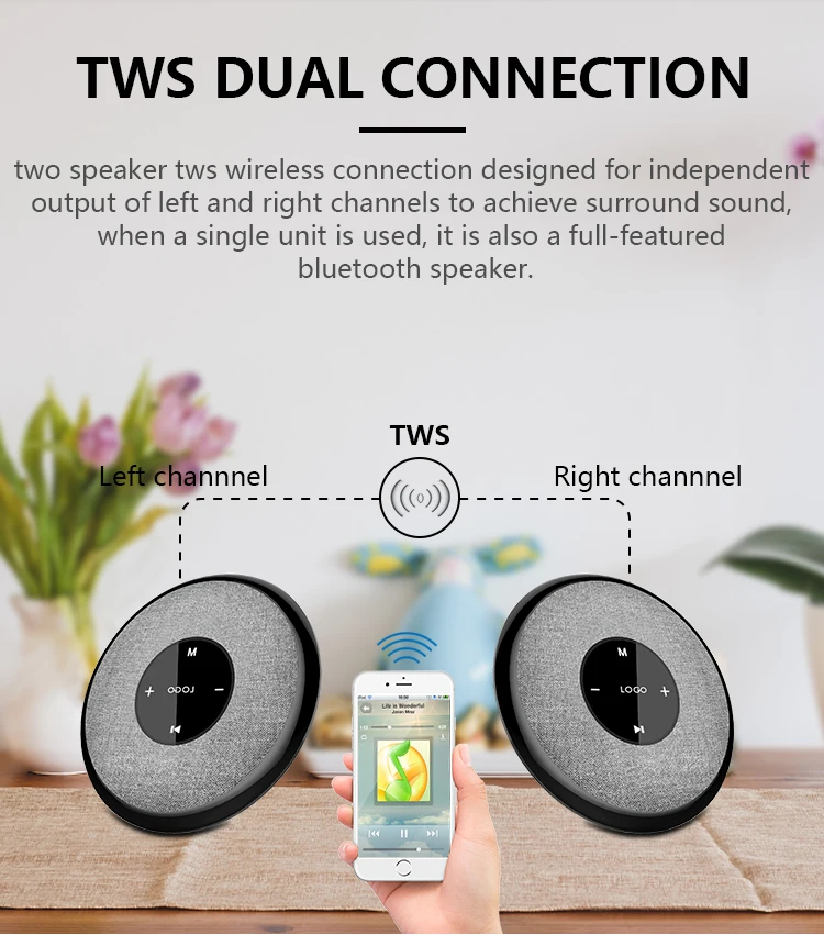 Mini Portable Floating Levitating Waterproof Bluetooth Speaker For Mobile Phone - ANKUX.COM
