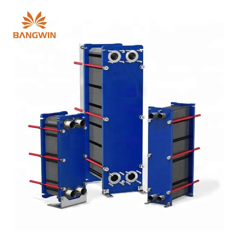 Factory Cheap Price Water Jacket Heat Exchanger Semi-welded Brazed Plate Heat Exchanger