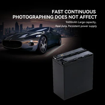 FB NP-f980 7.2V 9600mAh Large Capacity Digital Lithium Battery Suitable for Sony Camera Lamp F960 F550 F750 LED Fill Light detail image