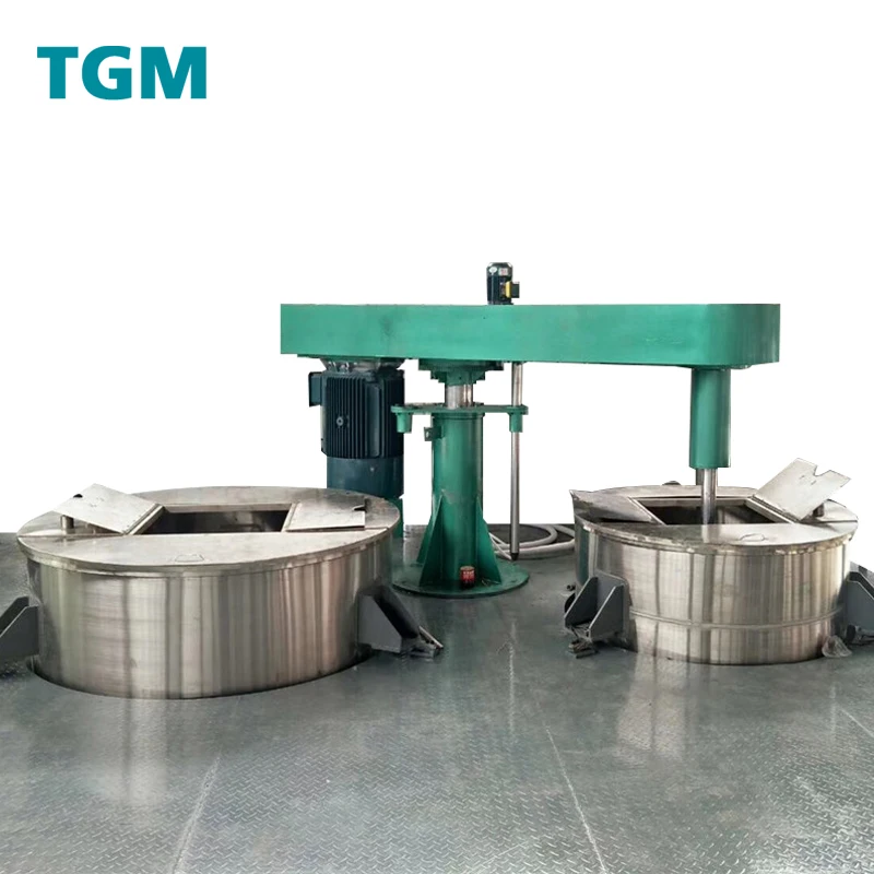 TGM Machine  Platform Disperser 2000L High speed dispersion mixer
