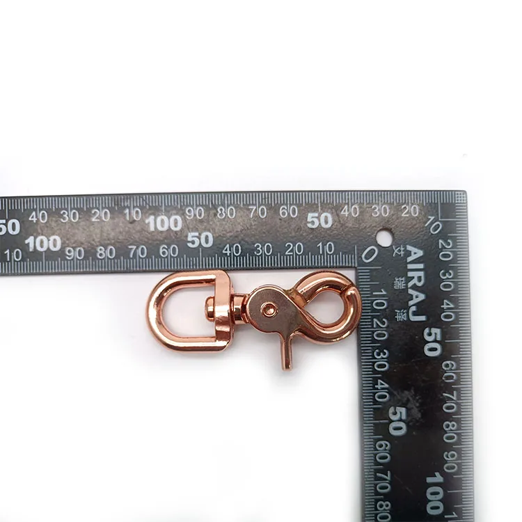 Bag Hardware Luggage Accessory Clip Hook Metal Zinc Alloy Round Eye Swivel Snap Trigger Custom Bag Hardware