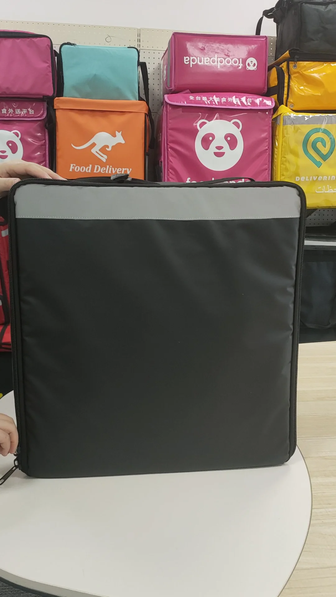 Holy Luck Foldable Multipurpose Insulated Pizza Delivery Bag Motorcycle