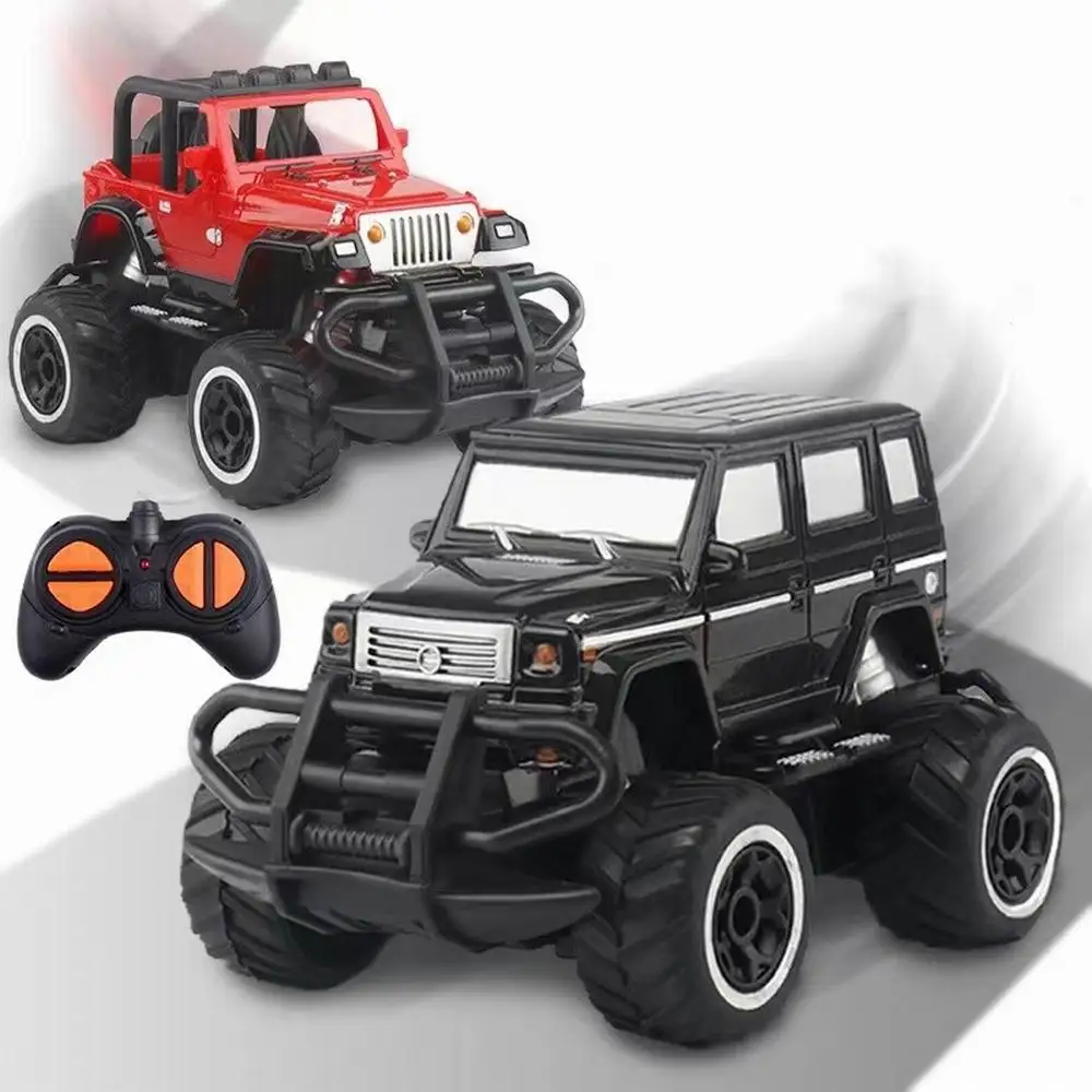 Internet Celebrity Toy Mini RC Model Car with Charging 1/43 Radio Control Crawlers Truck Remote Control Off Road Vehicle for Kid