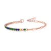 2.5mm rose gold color stone