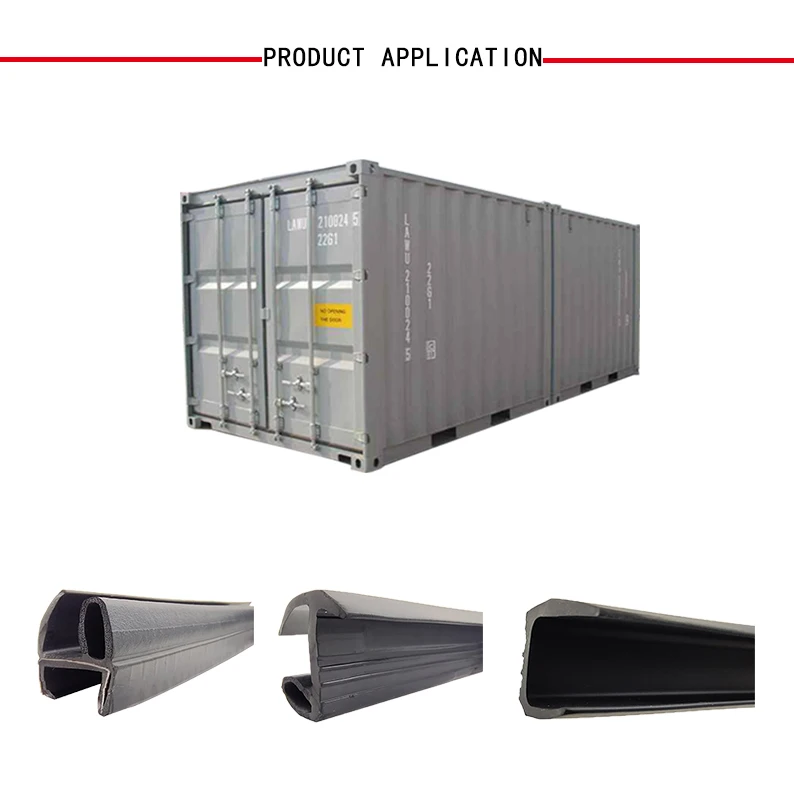 Container Sound Insulation Foam Rubber Seal Industrial Rubber Door Seal ...