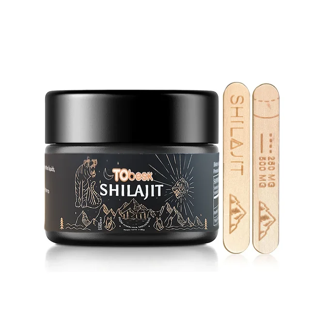 OEM/ODM Factory Supply Shilajit Resin From Himalayan Rich in Fulvic Acid & Trace Minerals Enhances Vitality Energy for Adults