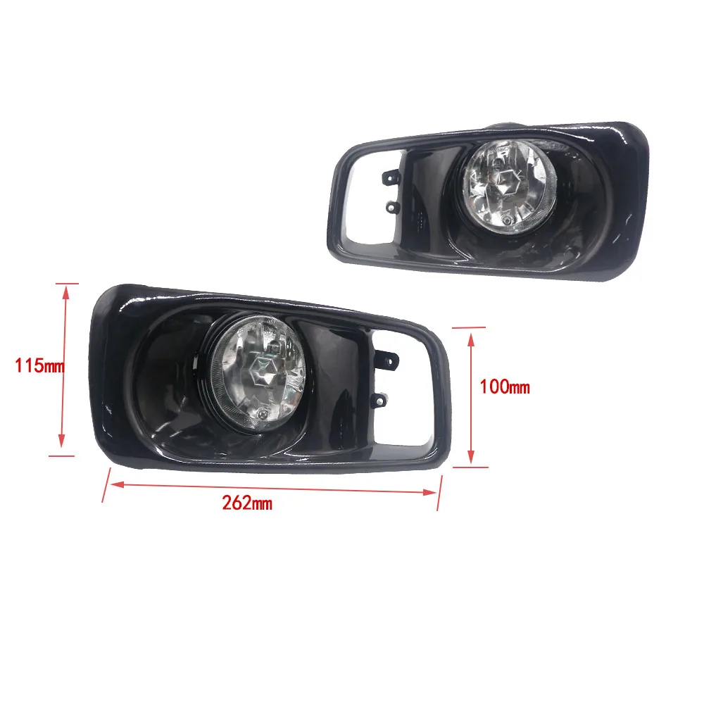 Yellow Fog Light Lamp Halogen Fit 99-00 for HONDA CIVIC 2/3/4 Dr EK EM JDM Kit EX DX LX SI SiR HB HX