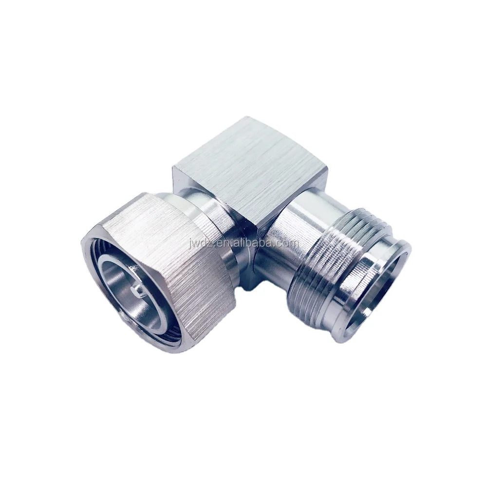 High quality 4.3-10 male to 4.3-10 female right angle connector adapter,4.3-10 female to 4.3-10 male