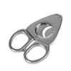 Stainless steel cigar cutter