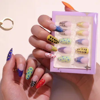 Factory Direct Price Artificial Fingernails PMMA Press on Nails Customize Design Press on Nails for a Must-have Accessory