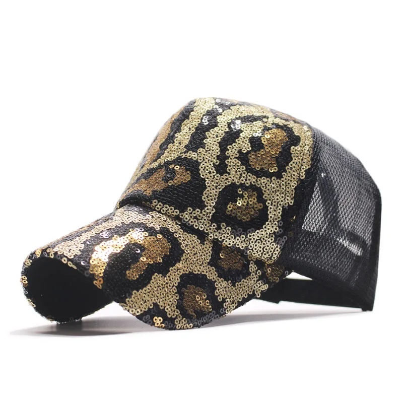Animal Print Sequin Patchwork Baseball Cap Gold Silver Leopard Zebra Glam Hat Leopard Bling Hat - Etsy main image 4