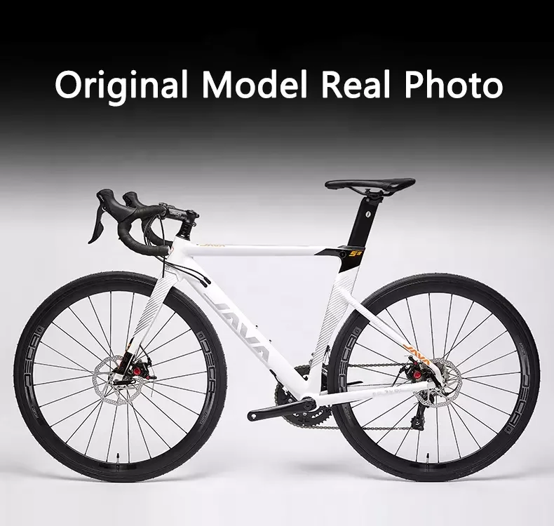 Java Siluro 3 Carbon Fiber Road Bike 700C, 18 Speed, Aluminum